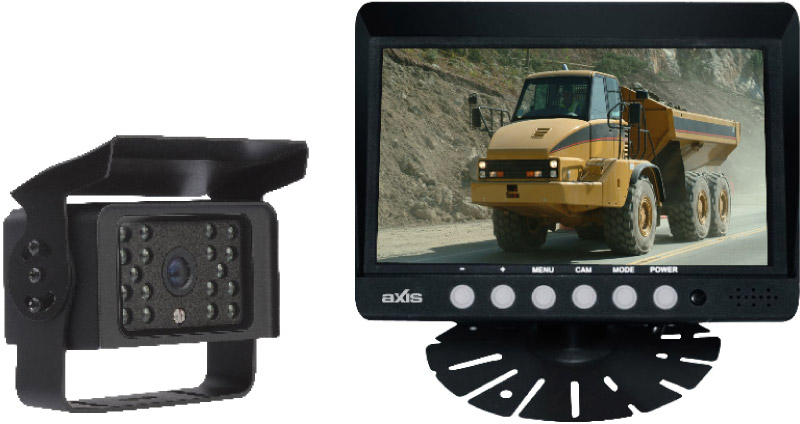 AXIS HEAVY DUTY 7 MONITOR C10 CCD REVERSING CAMERA KIT