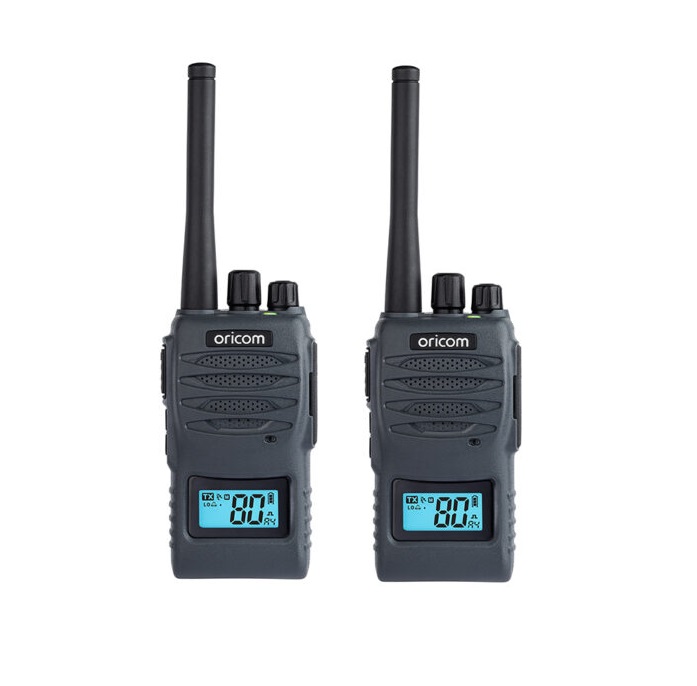 ORICOM UHF5400-2 5 WATT TWIN PACK 80 CH HANDHELD UHF CB