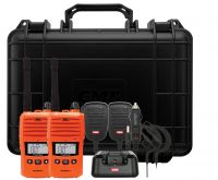 GME TX6165OTP 5/1 WATT HANDHELD RADIO-TWIN PACK - BLAZE ORANGE